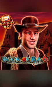 Book of Ra Deluxe 6 Top Spin Max RTP Logo